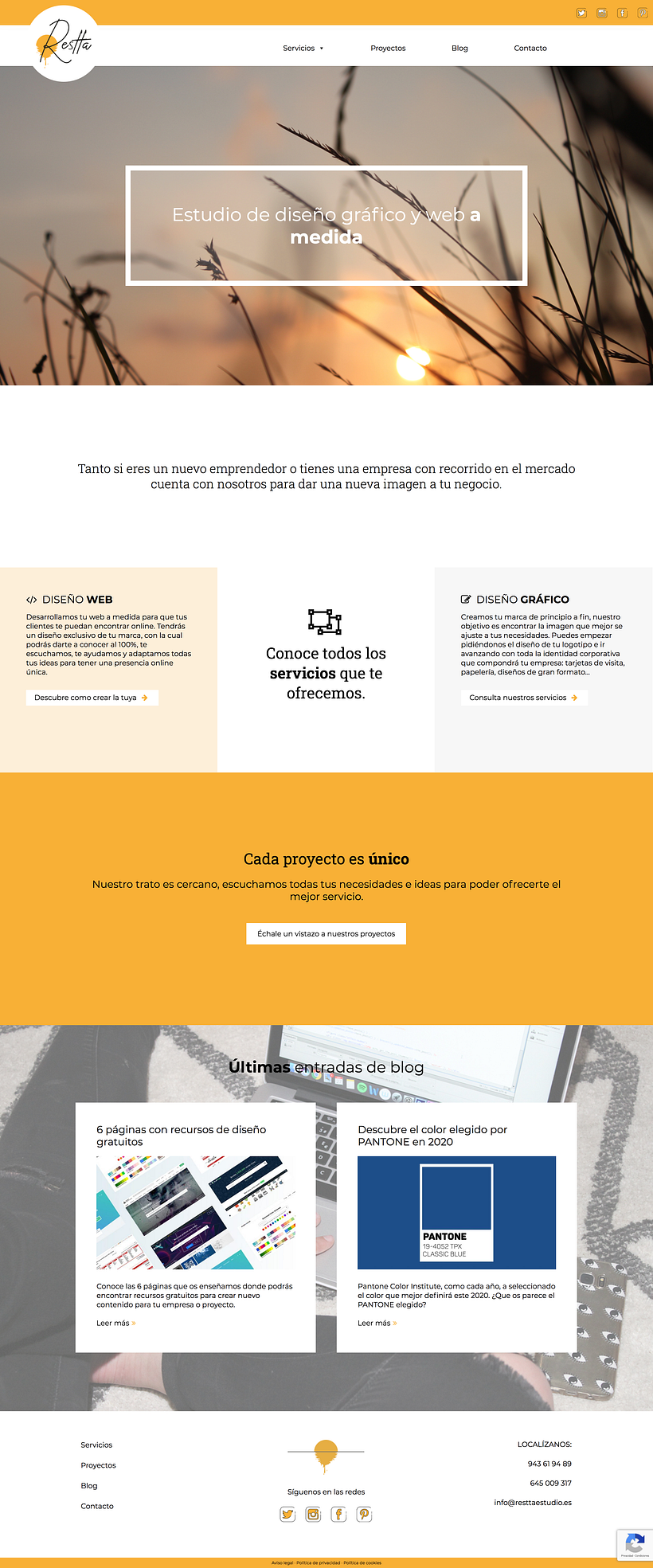 Restta, estudio de diseño gráfico y web -1