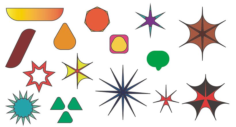 Practica formas básicas y redondeo de puntas.