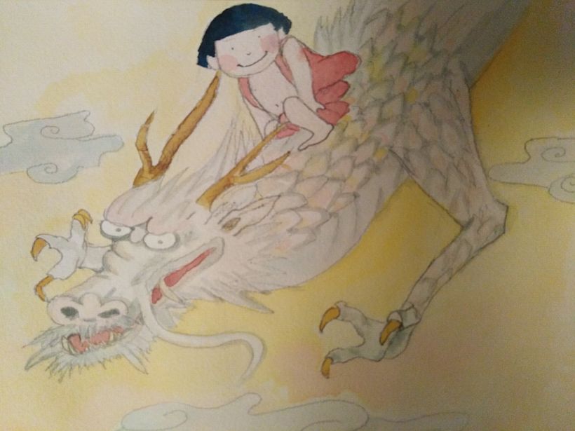 My project in Watercolor Illustration with Japanese Influence course 4