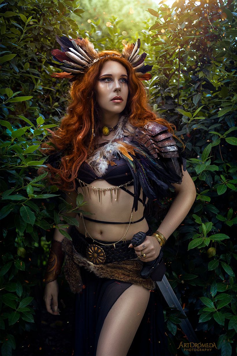 FREYA / Fotografía, edición, estilisimo y maquillaje: ArtDrómeda / Modelo: Freyja Autumn / Ayudante: Duncan Trisquel