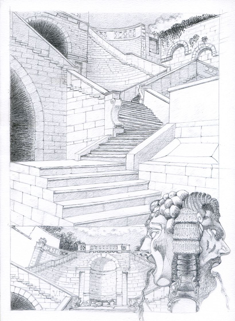 Graphite - Ilustrasi tradisional