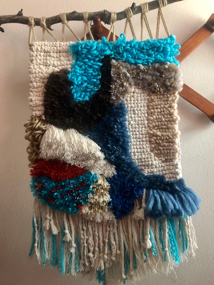 Mi Proyecto del curso: Introducción al latch hooking y locker hooking -1