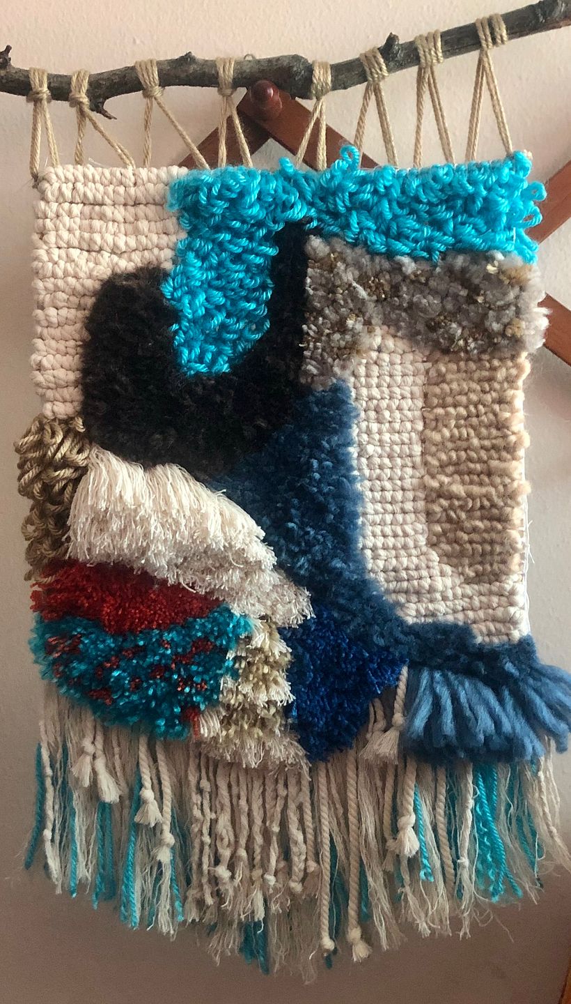 Mi Proyecto del curso: Introducción al latch hooking y locker hooking 0