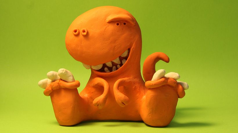 Dino stop-motion 1