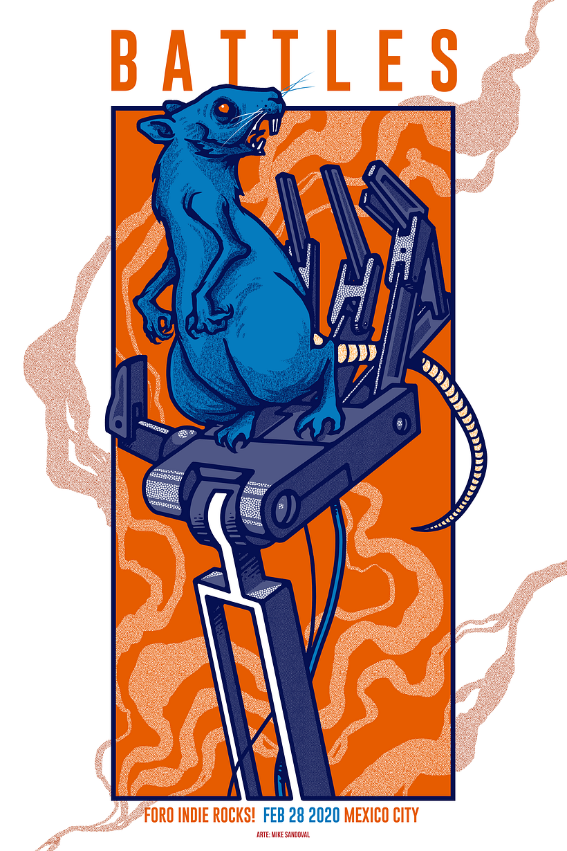 Gig Poster : Battles 0