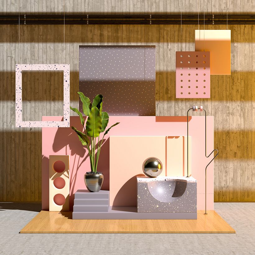 Mi Proyecto del curso: Composiciones abstractas con Cinema 4D 2