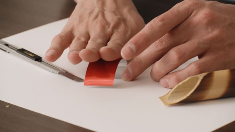 ...and fold it in half so that it can be hooked together folded in half.