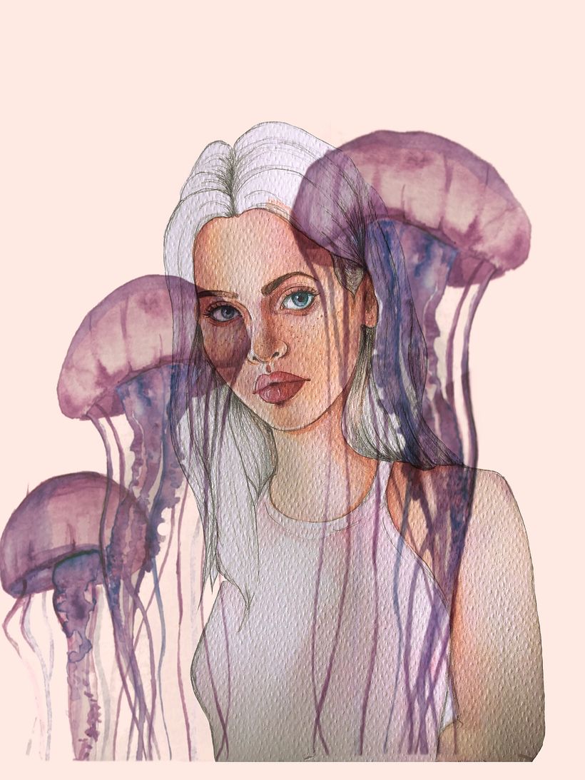 Este es mi resultado final 💜 si os gusta podéis seguirme en Instagram: @came.art