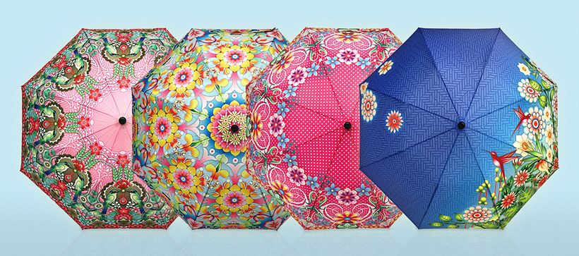 Catalina Estrada, umbrellas for Hallmark