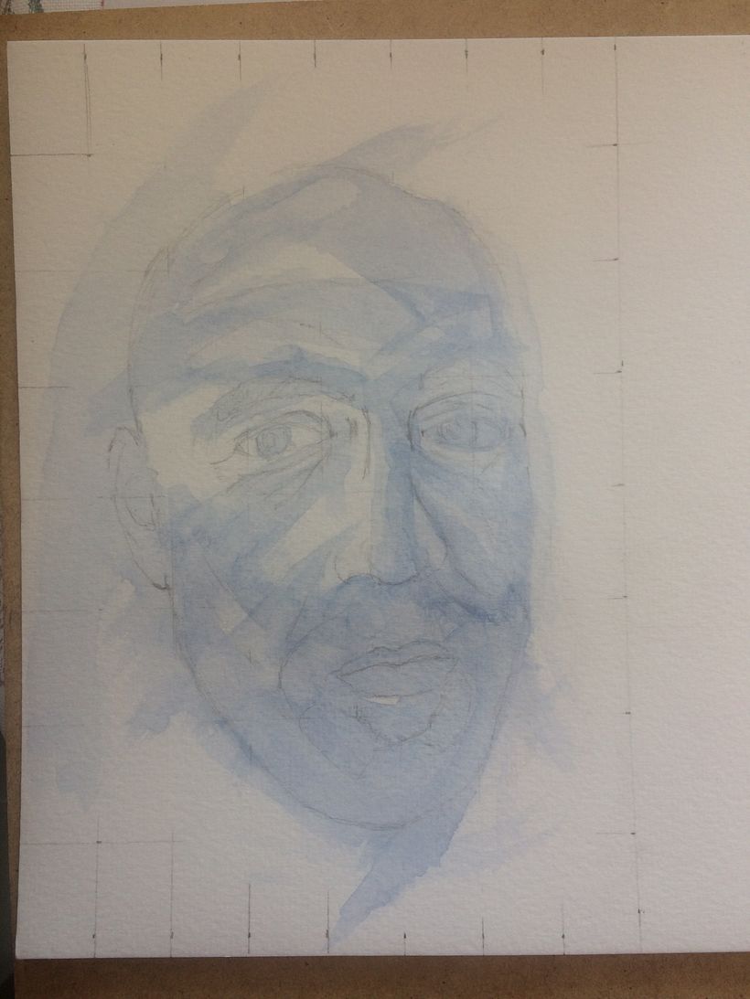 Mi Proyecto del curso: Retrato artístico en acuarela 3