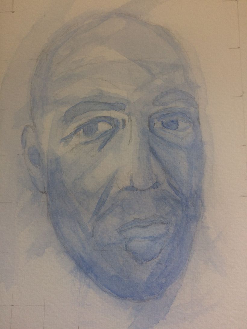 Mi Proyecto del curso: Retrato artístico en acuarela 4