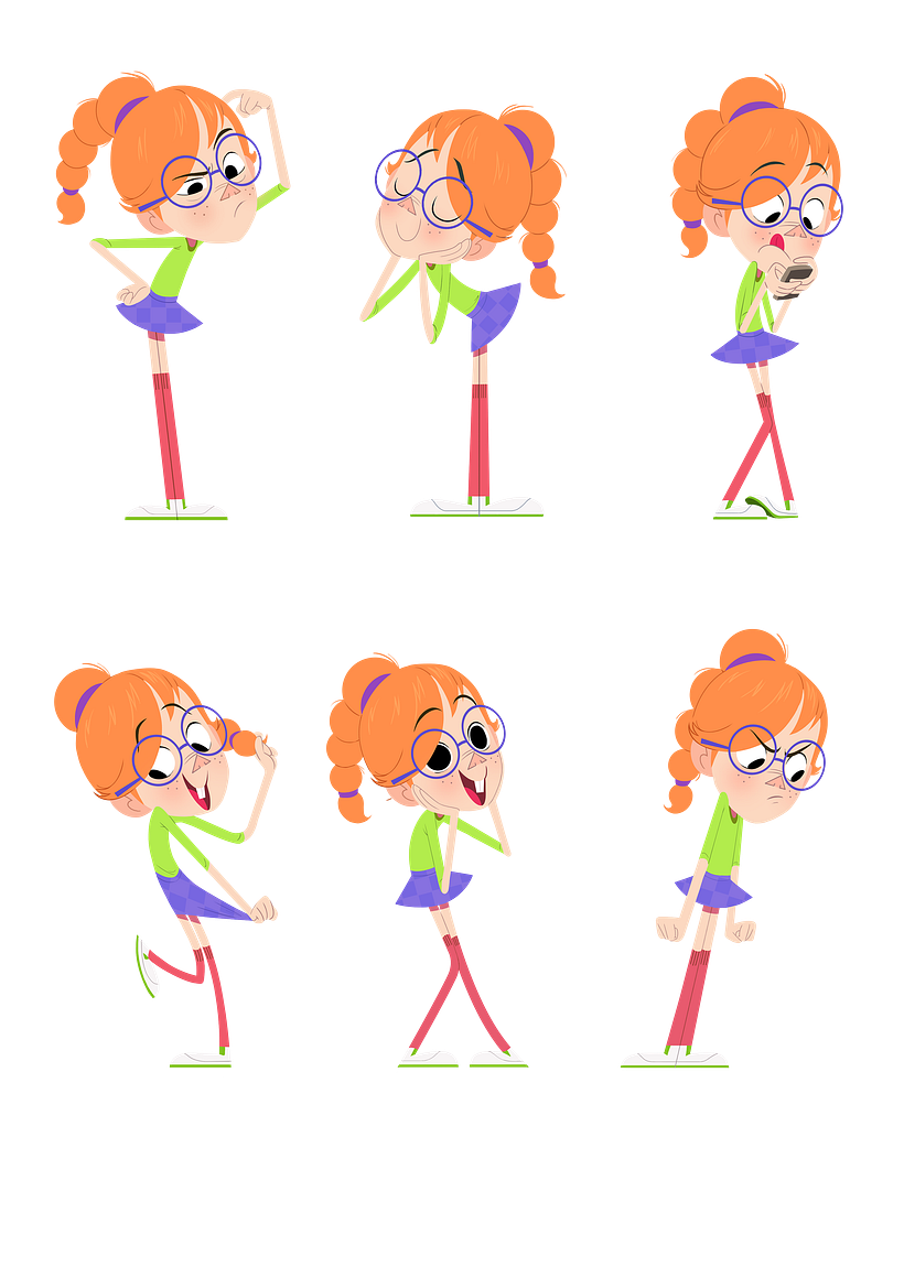 Hora do Rock - Character Design 0