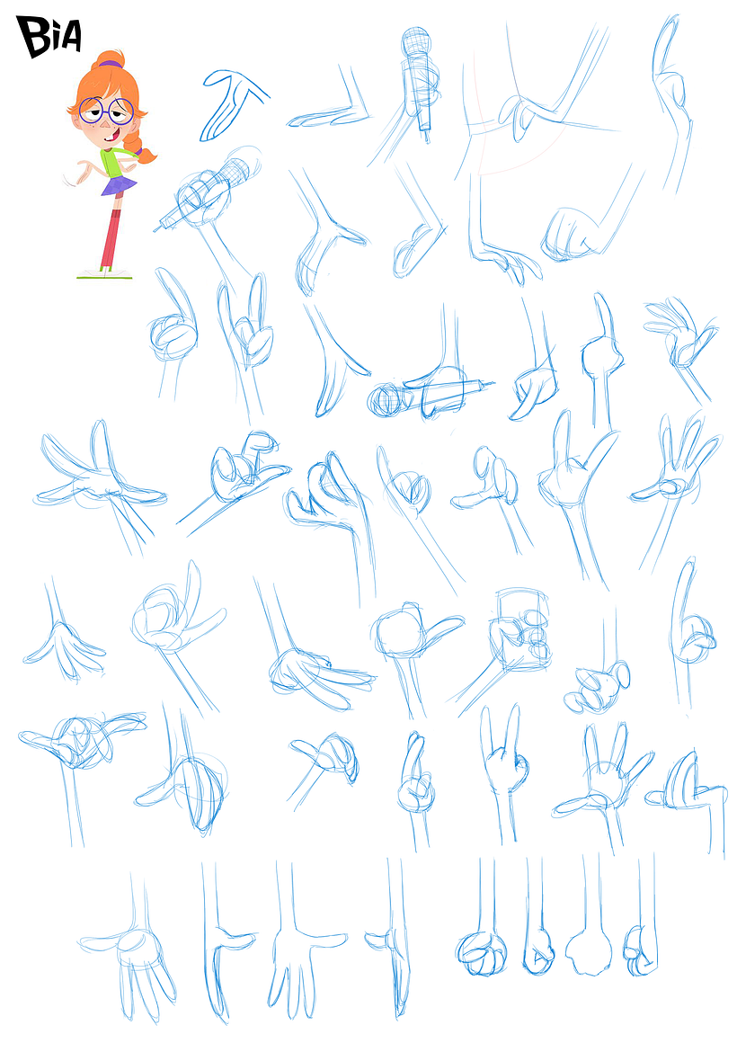 Hora do Rock - Character Design 6