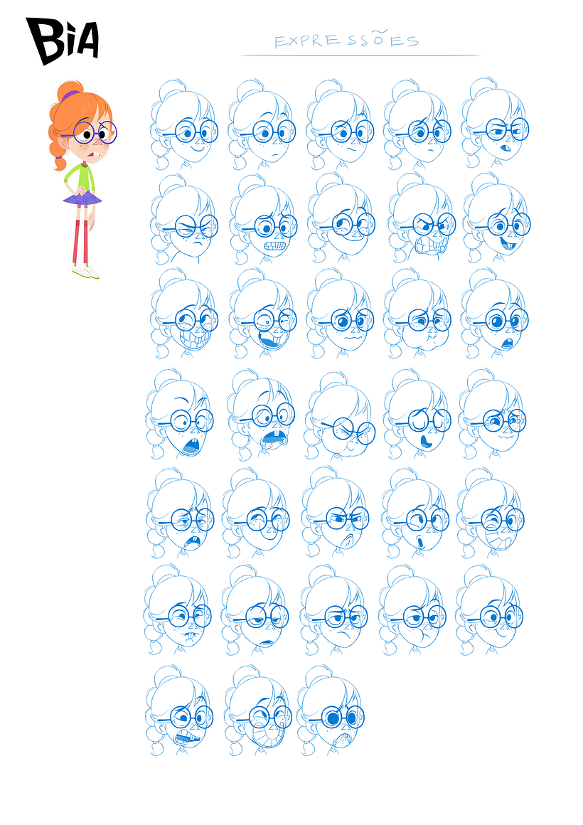 Hora do Rock - Character Design 2