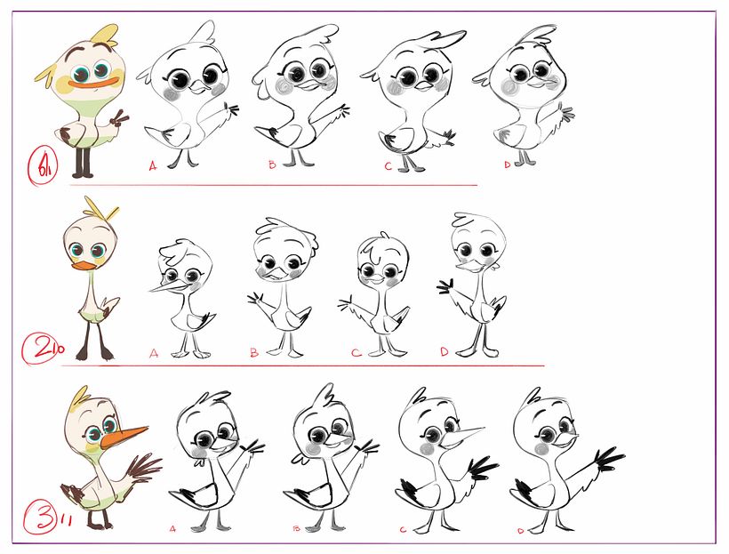 Fifi and Friends - Dirección de arte