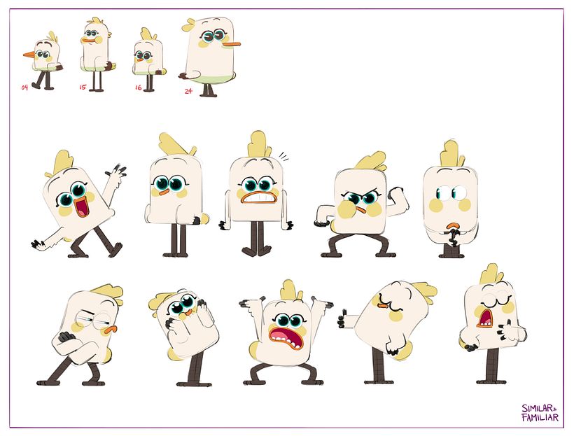 Fifi and Friends - Dirección de arte