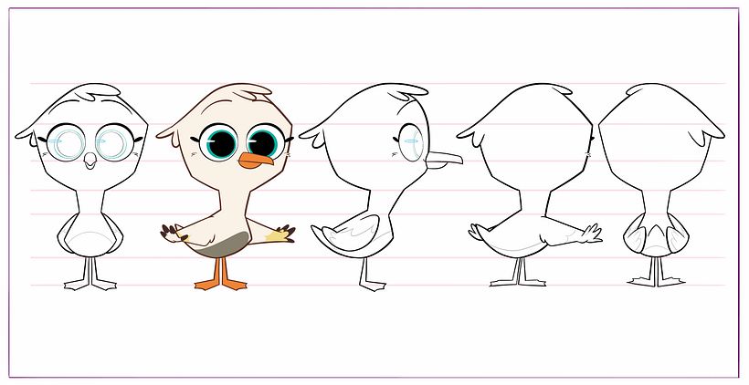 Fifi and Friends - Dirección de arte