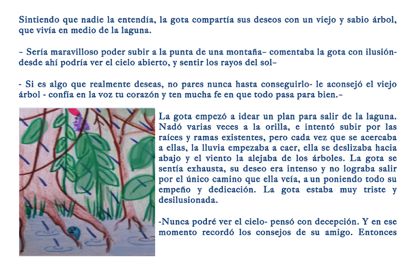 Cuento Infantil: La Gota de Agua 1