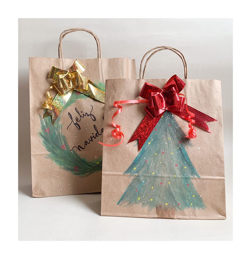 Acuarela para decorar regalos -1