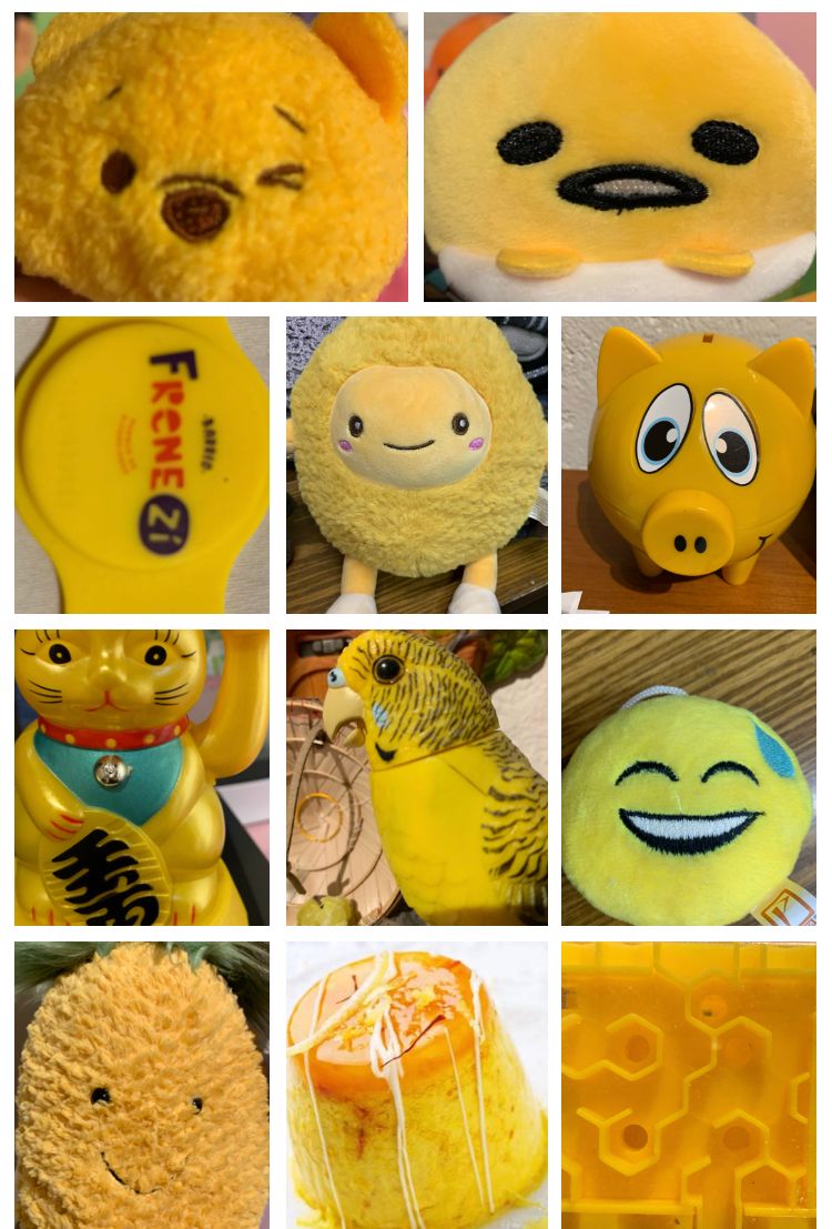 Mi mosaico amarillo