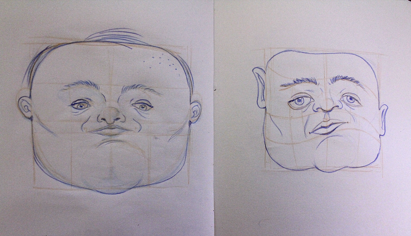 My project in  Watercolor Portrait Notebook course 0