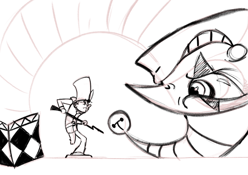 Proceso de ilustración para cuento infantil: ''El Soldadito de Plomo'' 1