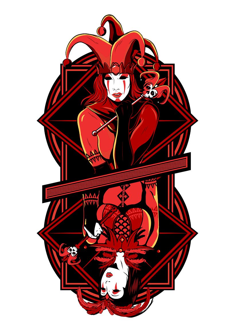 Participe con el diseño de Red Joker para el proyecto de Playing Arts Edition Three.