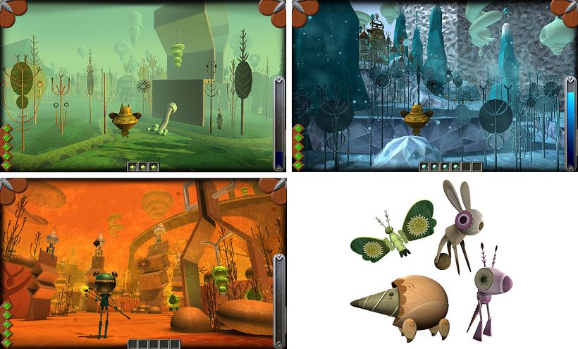 Peleda online game screen shots and creatures
