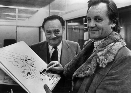 René Goscinny y Albert Uderzo