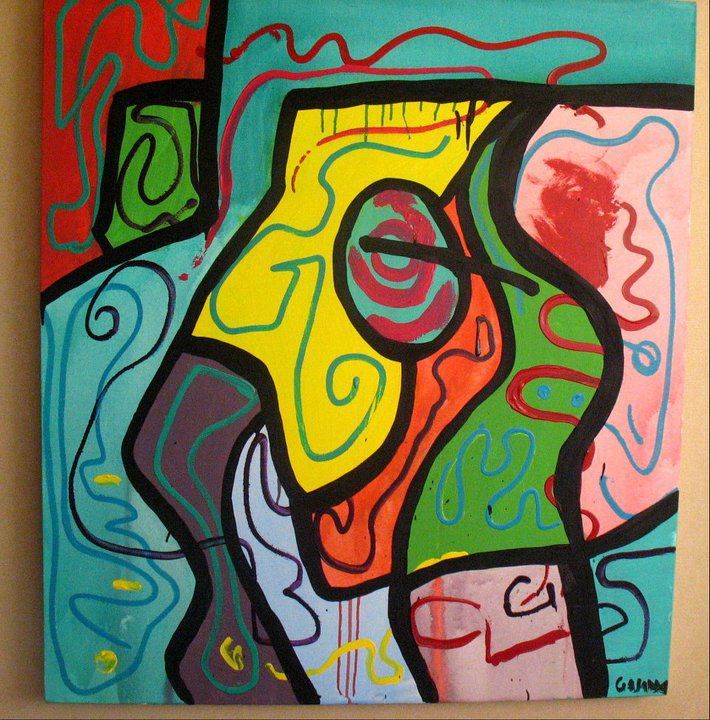 acrilico y latex sobre tela. 2011
