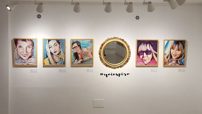 Exposición Mujer, frente al espejo, inspira. CAC Mijas, 2018. Lol Malone