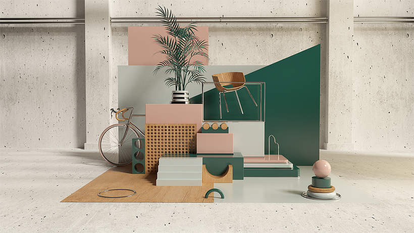 My project in Abstract Compositions with Cinema 4D course 0