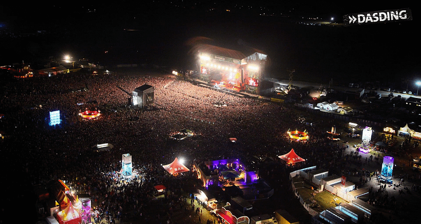 El escenario principal.