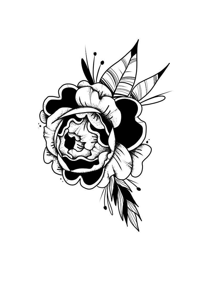 Diseño de peonia 