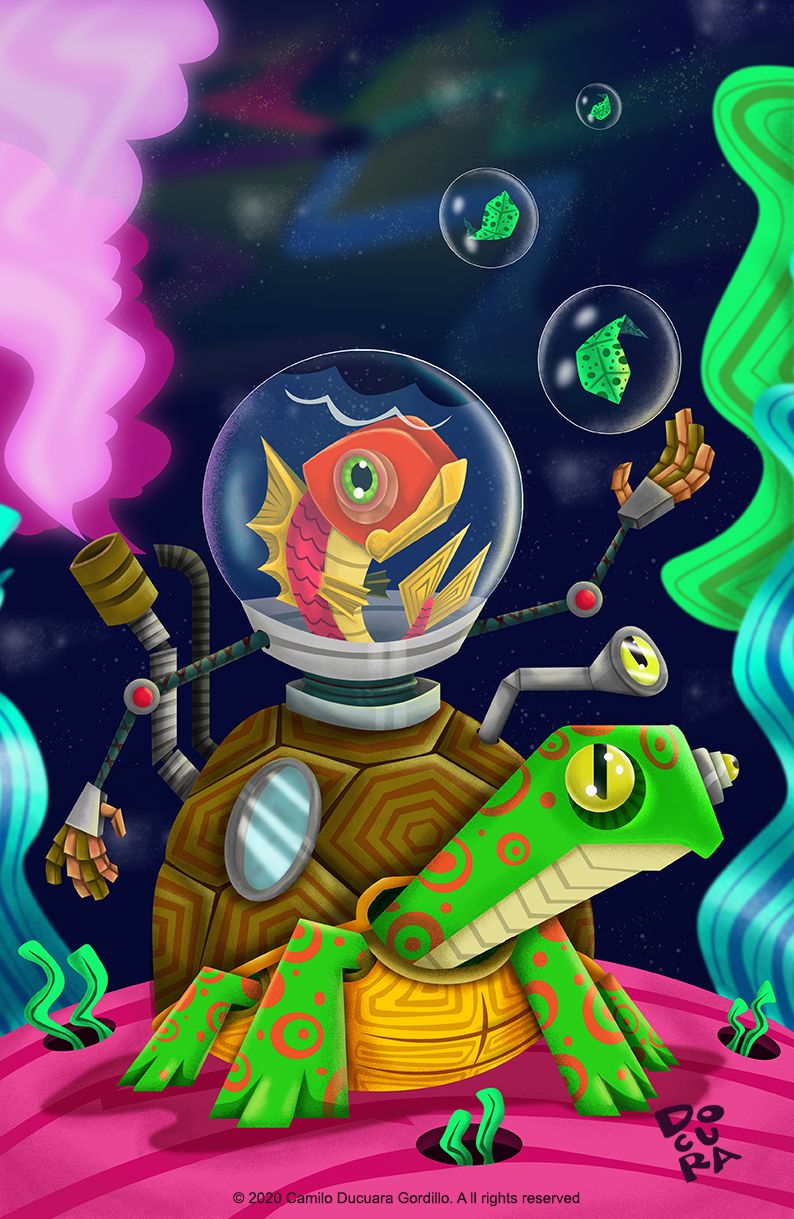 Roboturtle & Fish 0