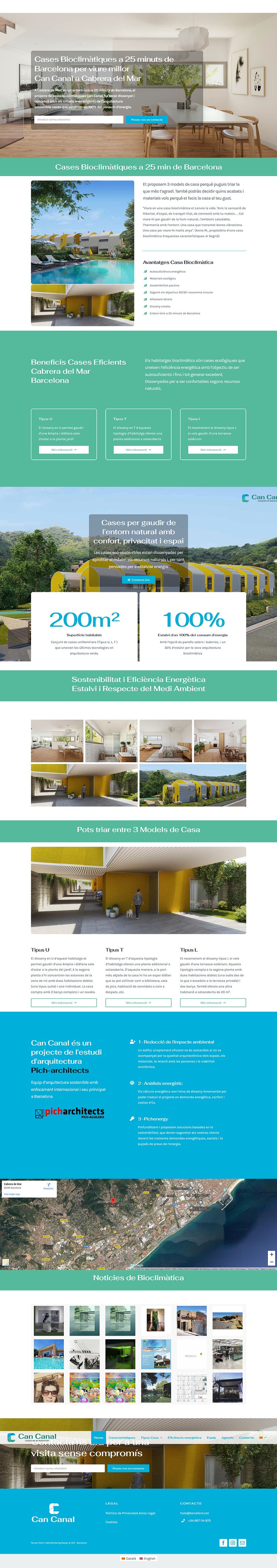 Casa Zero - Web en Wordpress Captacion de Leads - Barcelona 0