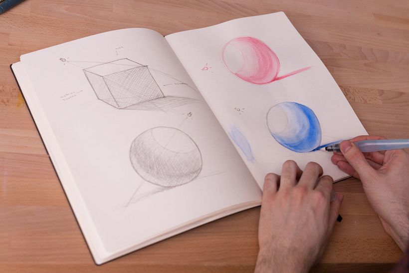 Domestika Projects: Watercolor Portrait Notebook 7