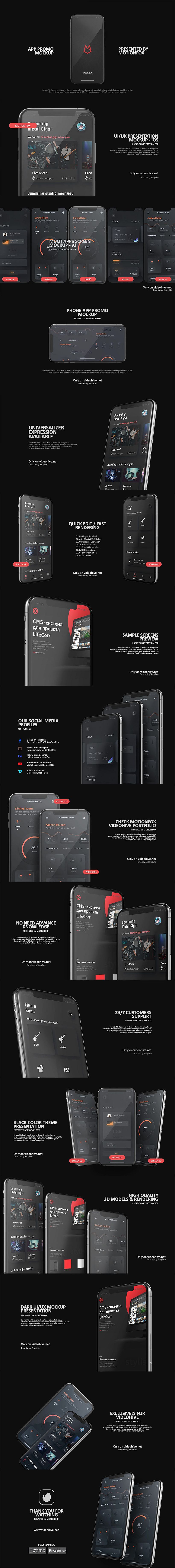 Mobile App Presentation - Mockup Kit 2