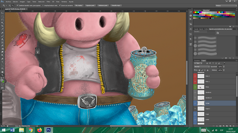 My project in Digital Painting for Characters: Color and Light course 3