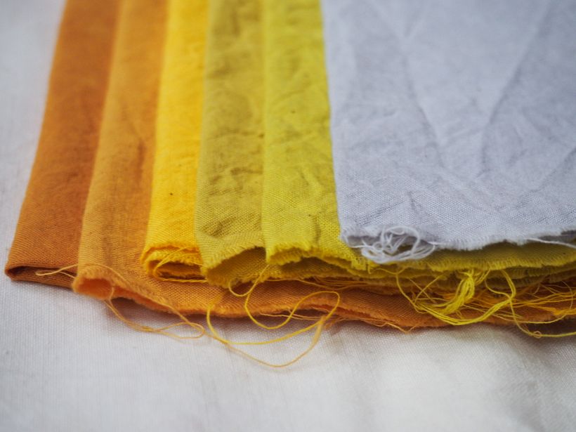 @itzal_diseinua Teñido textil con pigmentos naturales 8