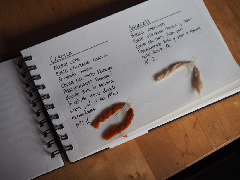 @itzal_diseinua Teñido textil con pigmentos naturales 9