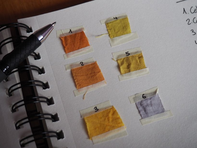 @itzal_diseinua Teñido textil con pigmentos naturales 10