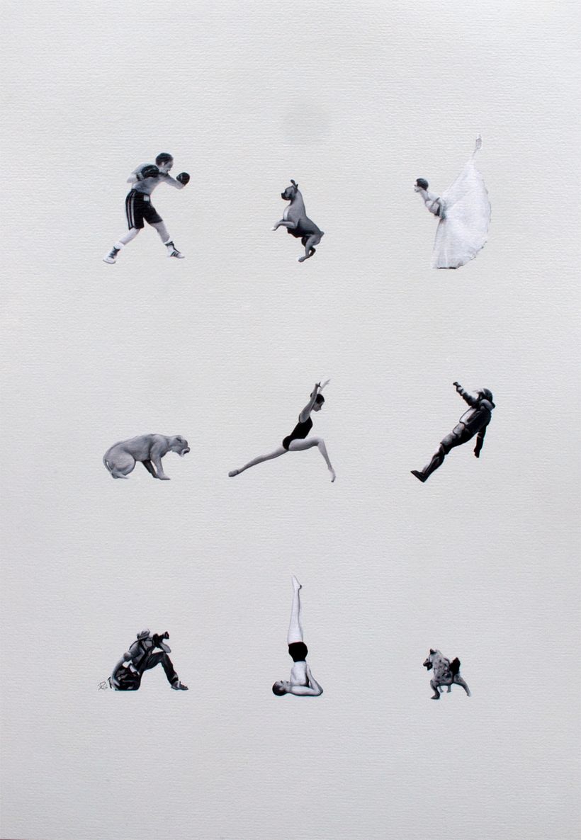 óleo sobre papel, 77 x 55 cm. 2015