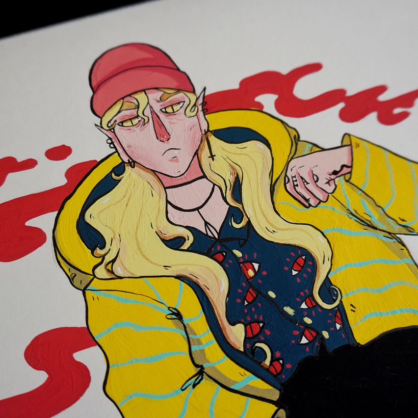 Experimento con Gouache 1