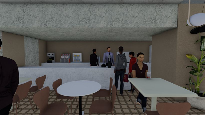 Mi Proyecto del curso: Diseño de interiores para restaurantes 1