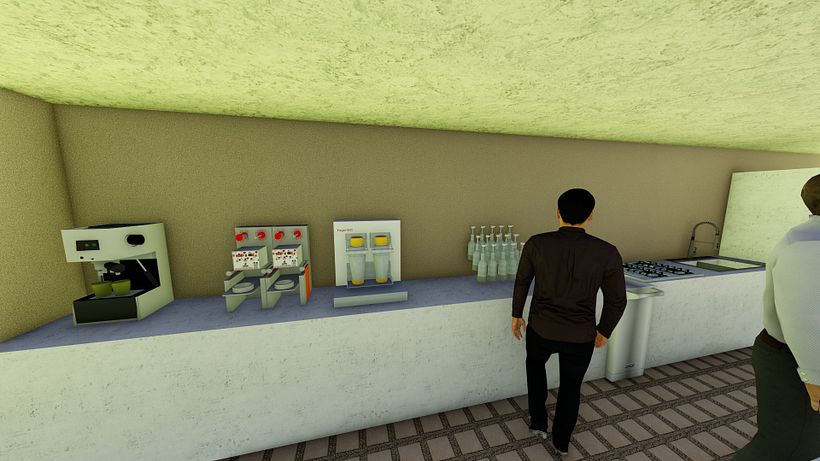 Mi Proyecto del curso: Diseño de interiores para restaurantes 8