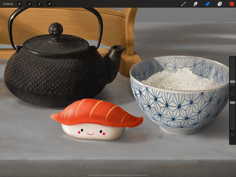 Mi Proyecto del curso: Pintura e ilustración realista con Procreate - Digital Drawing