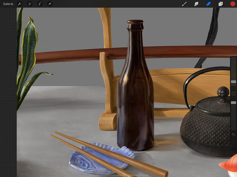 Mi Proyecto del curso: Pintura e ilustración realista con Procreate - Digital Drawing