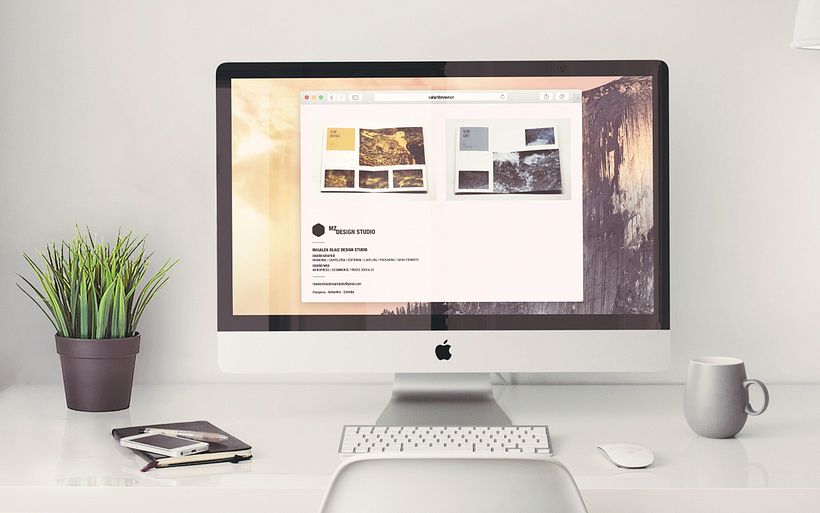 PROYECTO de diseño gráfico versión Desktop.