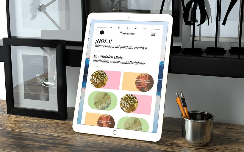 HOME versión Tablet.